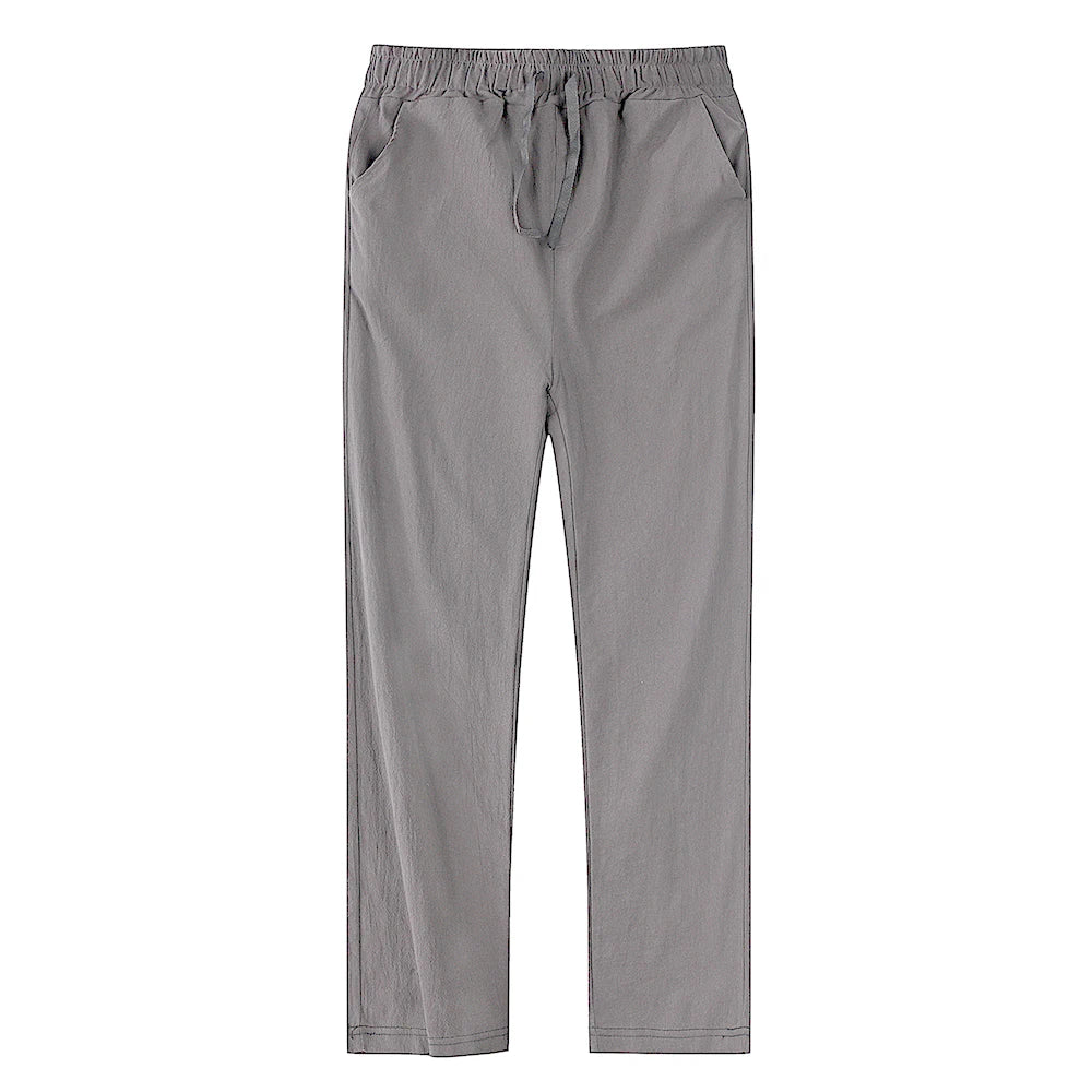 Poli - Pantaloni in Lino Leggeri per Uomini per l'Estate