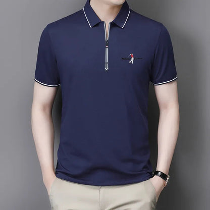 Polo da Uomo con Zip