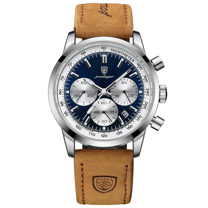 Orologio Casual in Pelle da Uomo Homeni